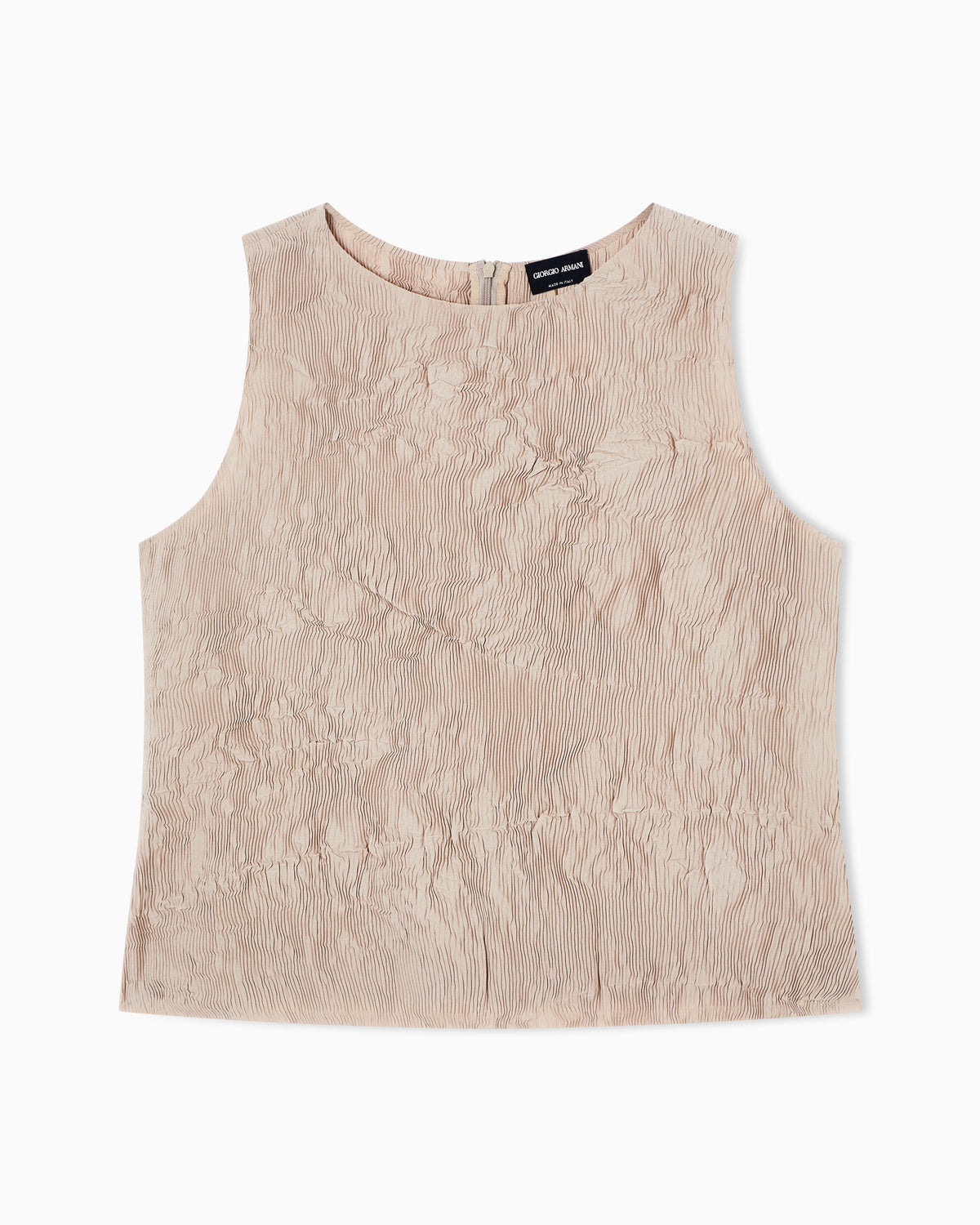 Micro pleated top