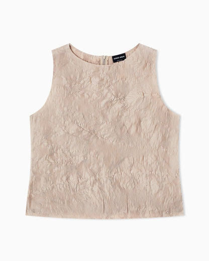 Micro pleated top