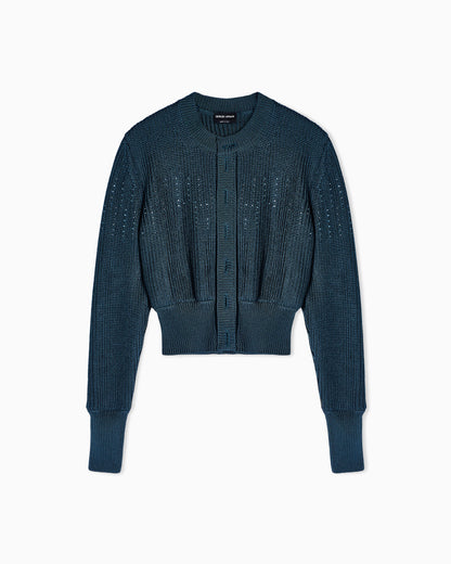 Silk cardigan
