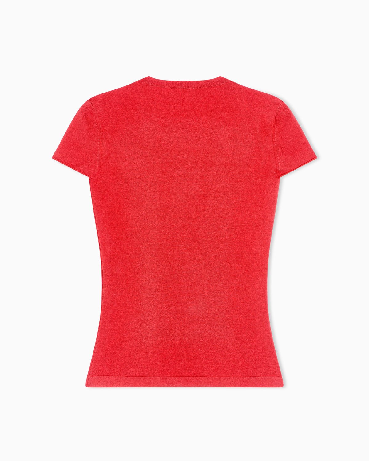 viscose crew-neck jumper