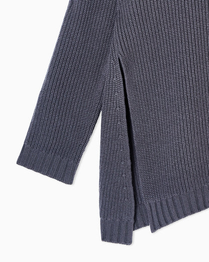 Cashmere mock-neck jumper