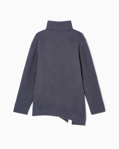 Cashmere mock-neck jumper