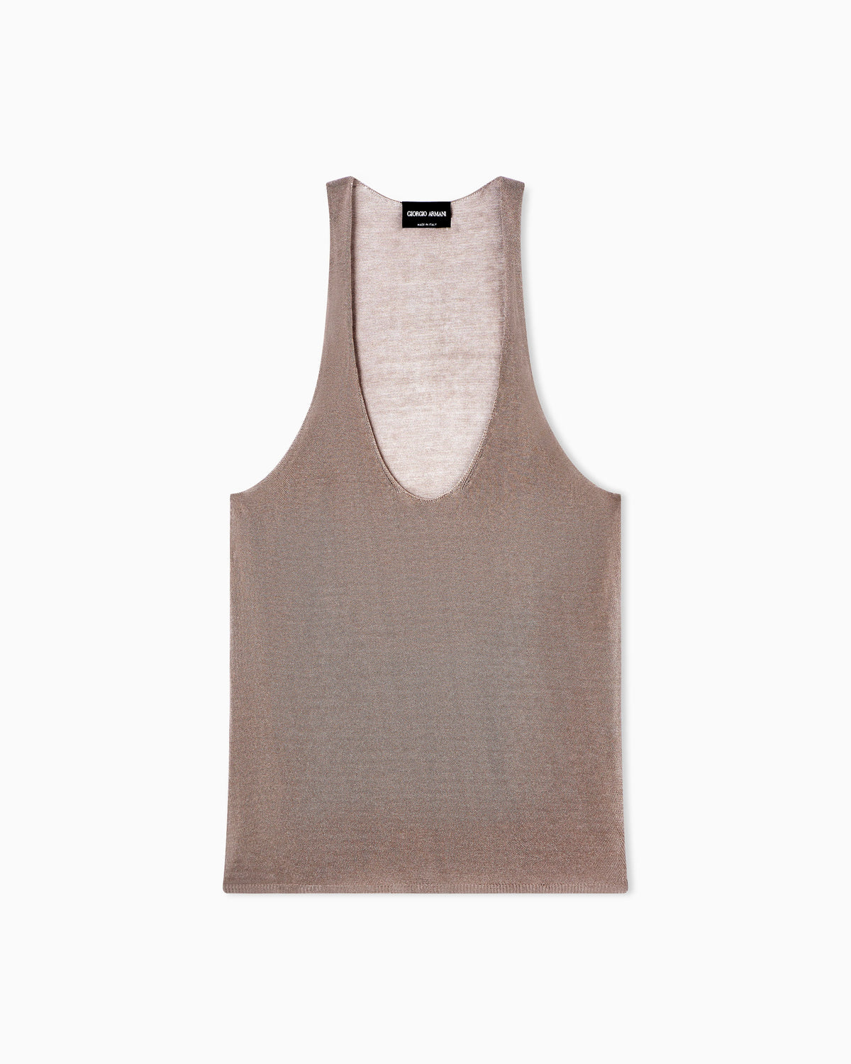 Viscose lurex top