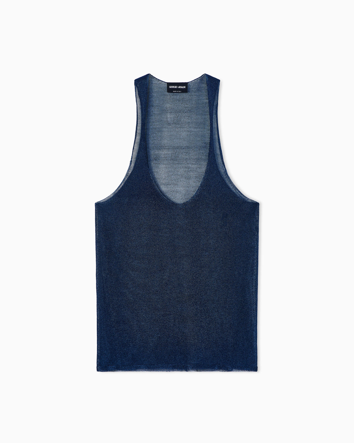 Viscose lurex top