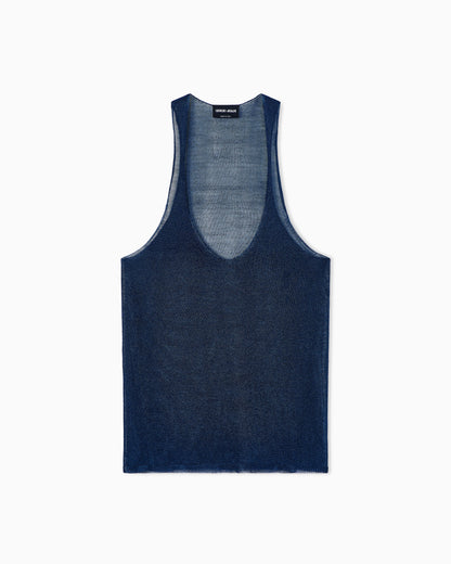 Viscose lurex top