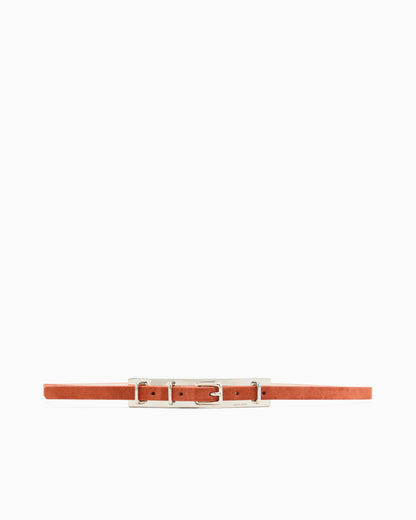 Suede belt
