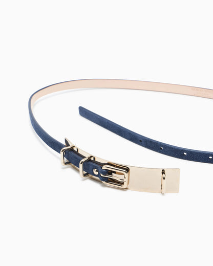 Suede belt