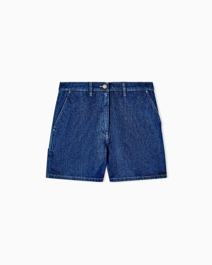 Shorts in stretch cotton denim Denim Collection