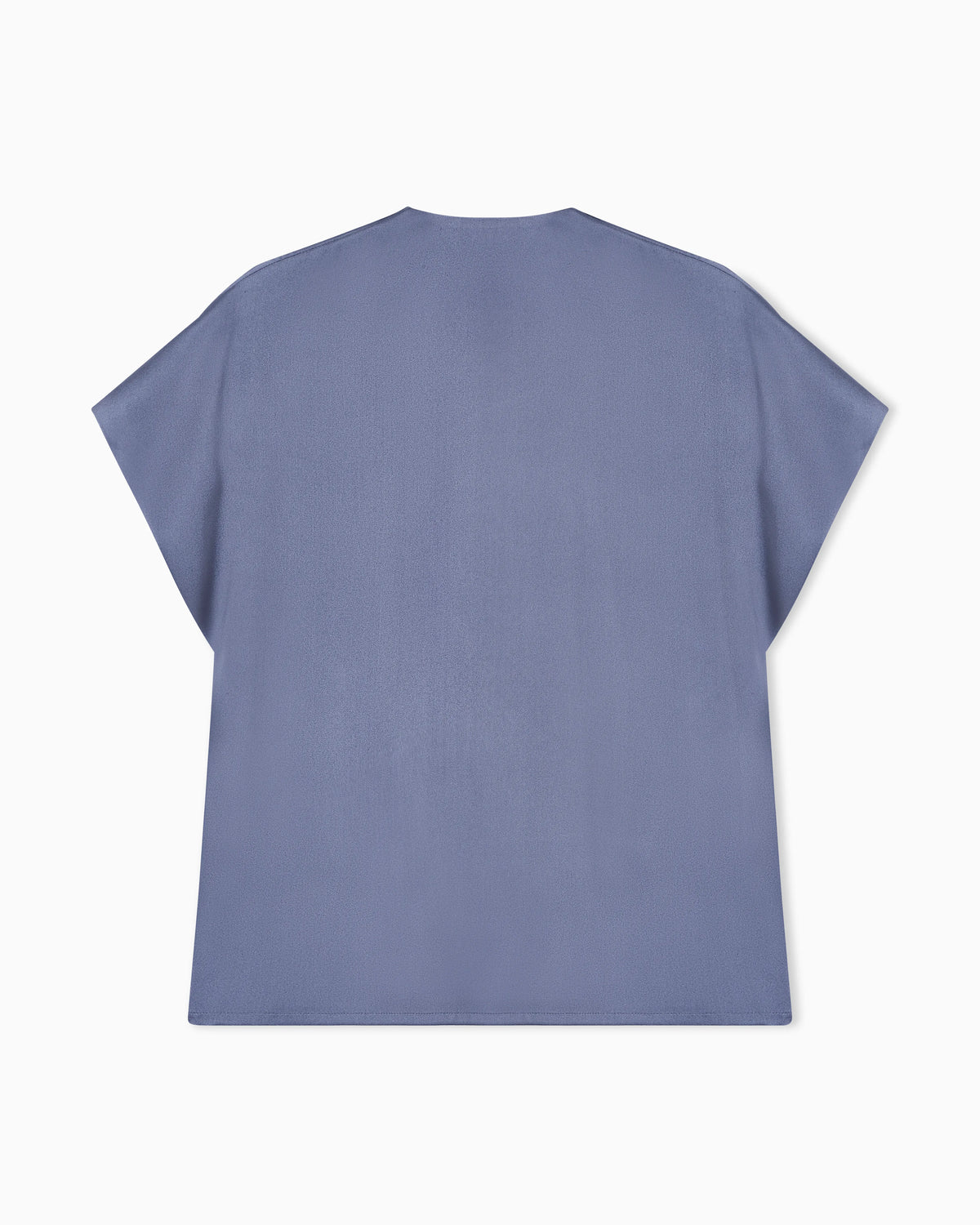 Blouse in double silk satin