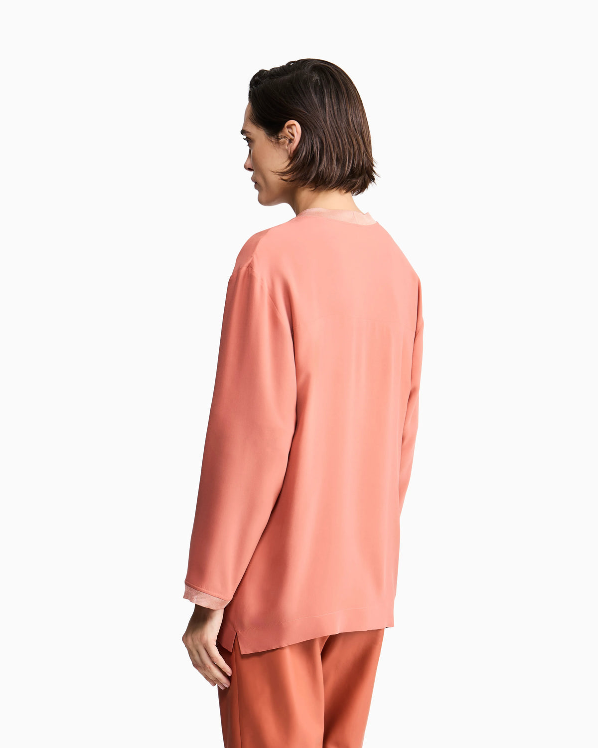 Twin-set in silk double georgette