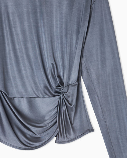 viscose jersey long-sleeved jumper