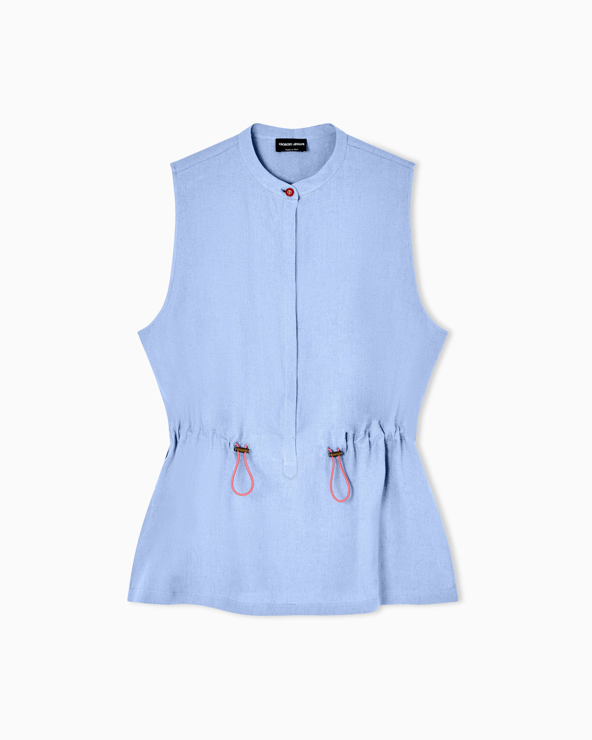 Hemp top with drawstring