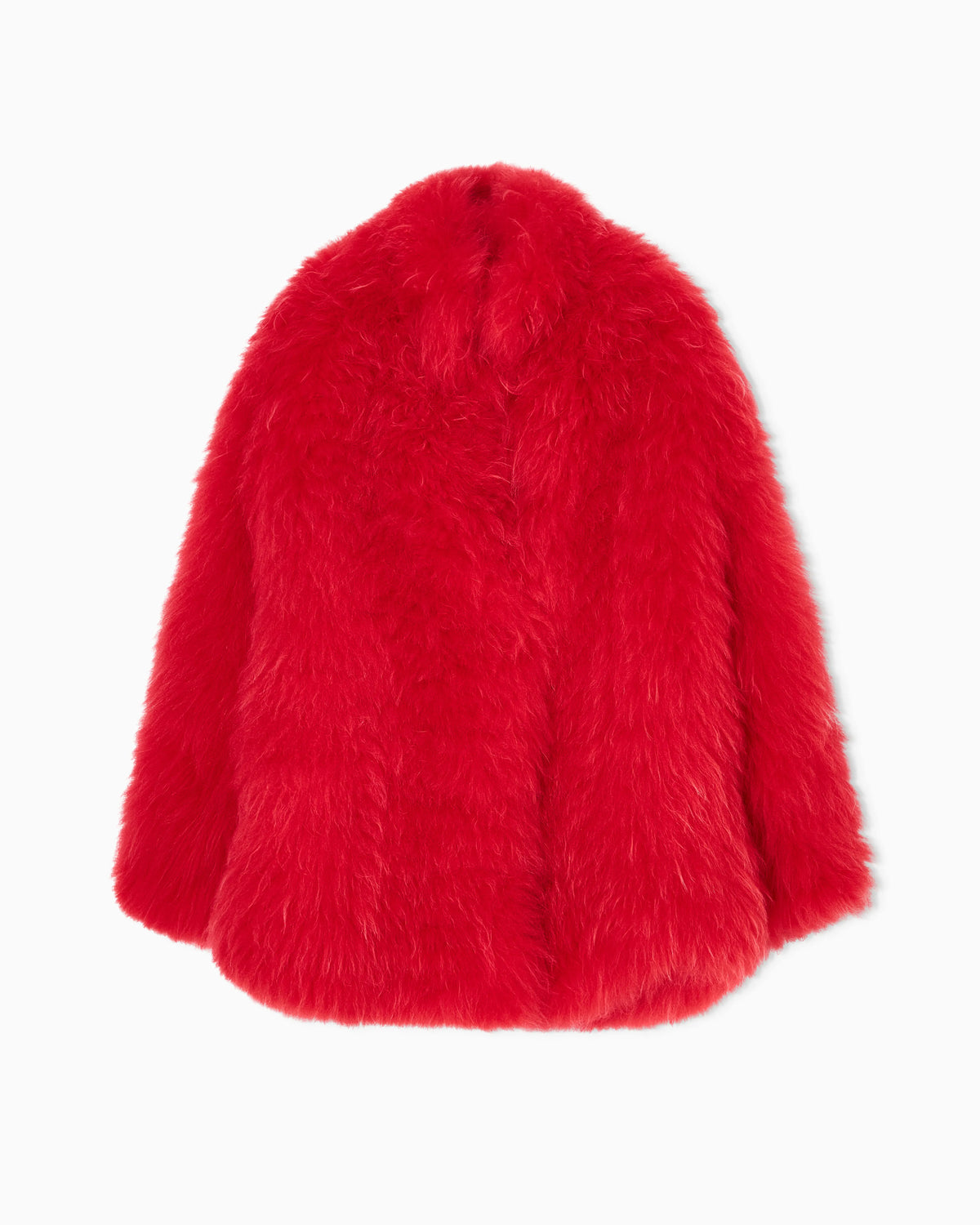 Cashmere fur blouson