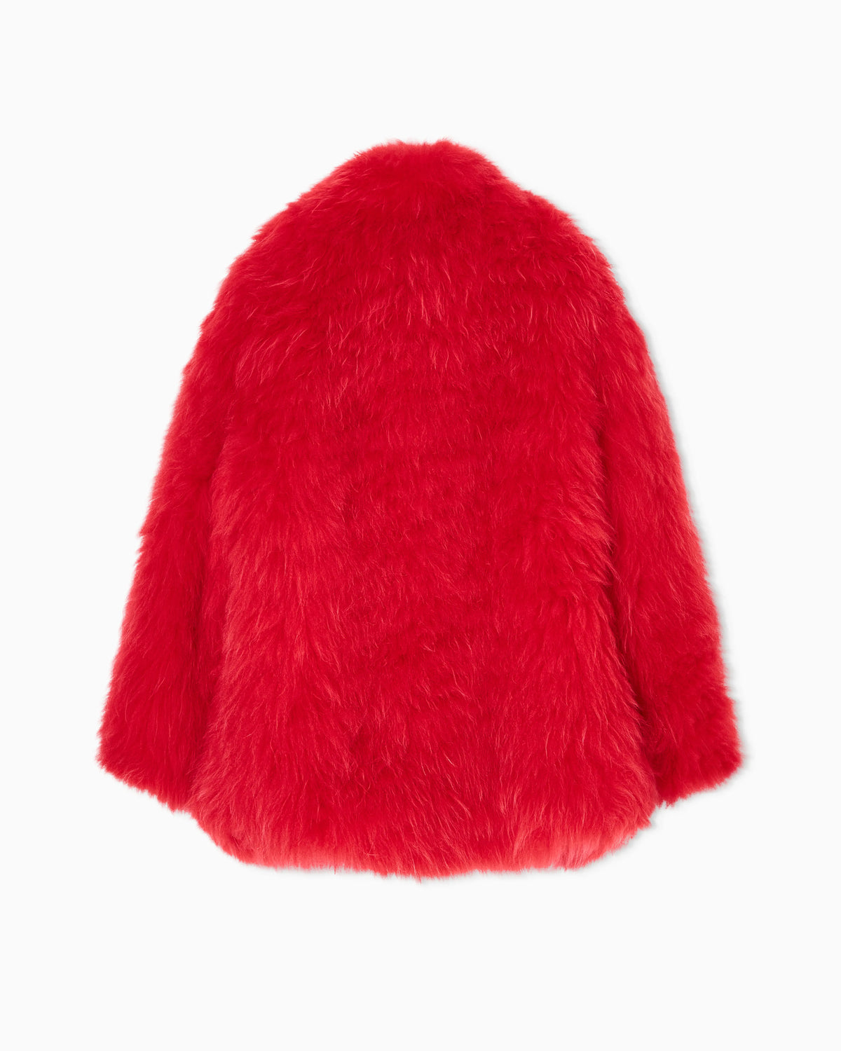 Cashmere fur blouson
