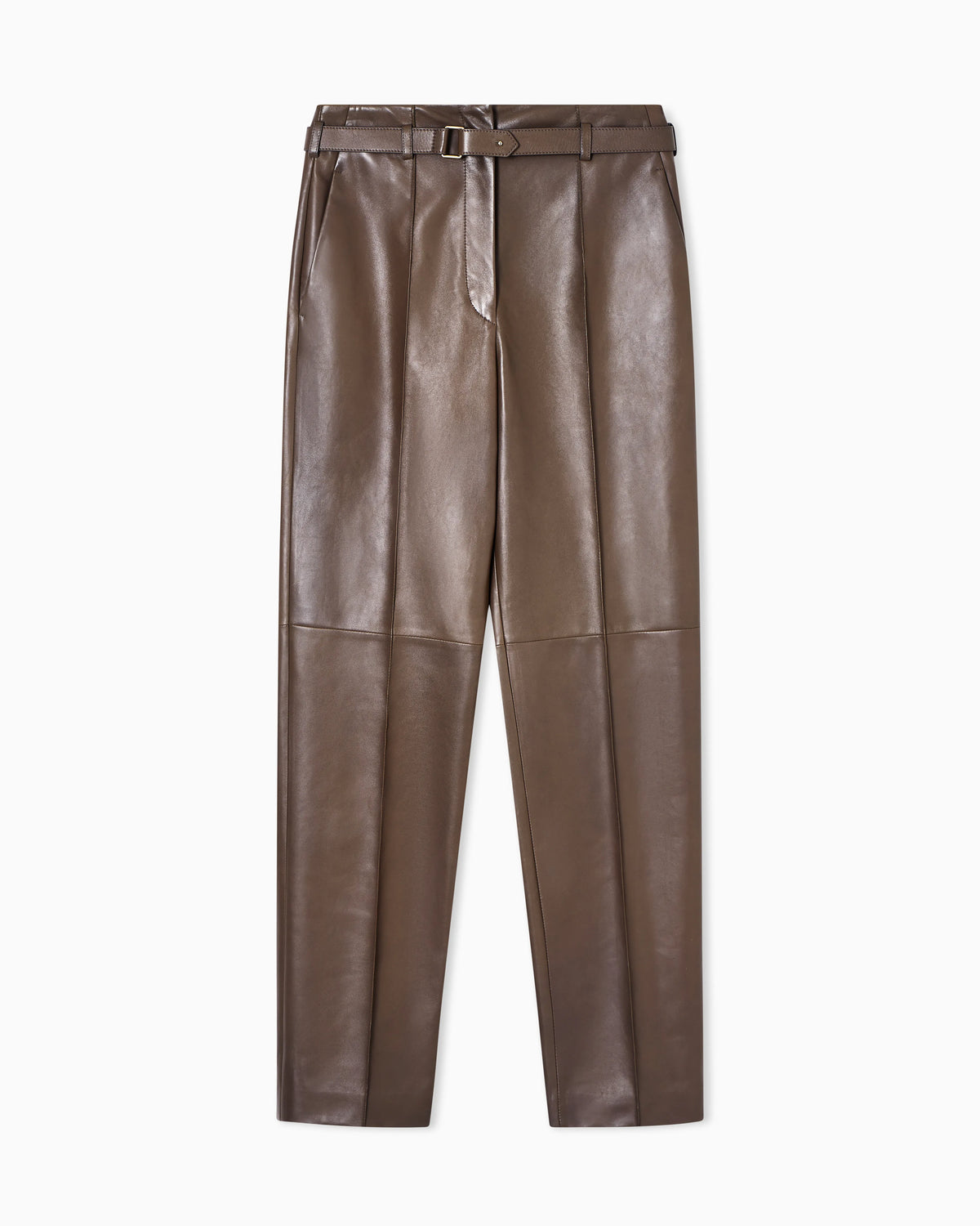 Nappa lambskin trousers