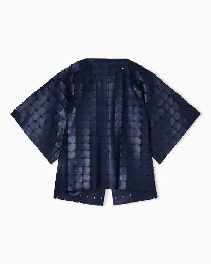 carved nappa lambskin jacket