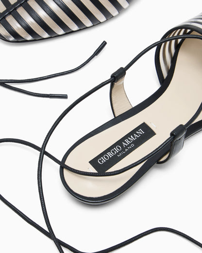 Leather sandals