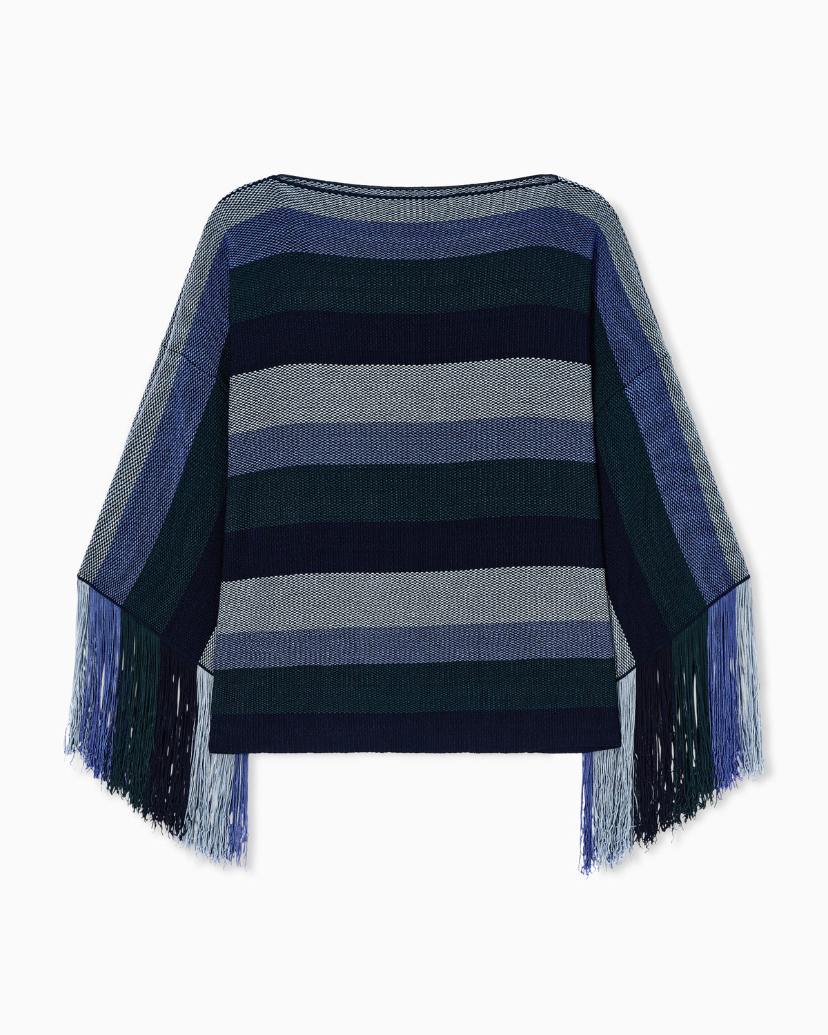 viscose jumper with fringes