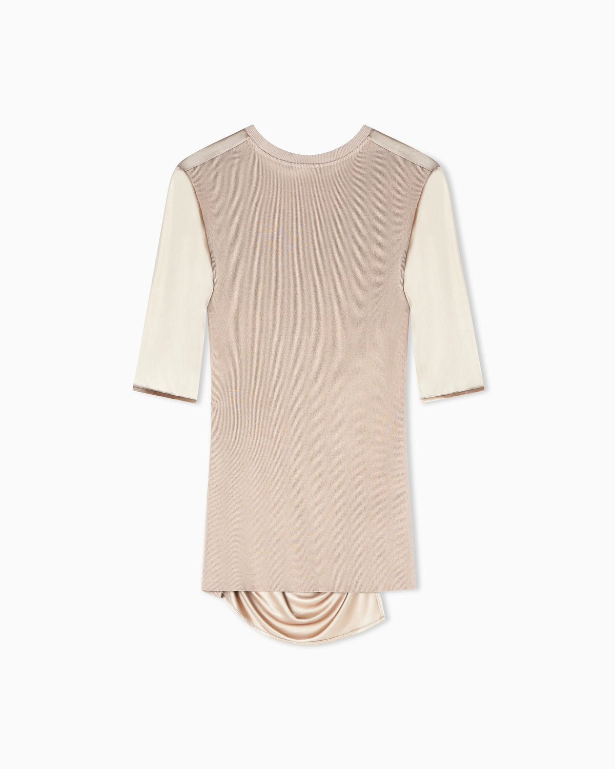 Shiny viscose jersey jumper