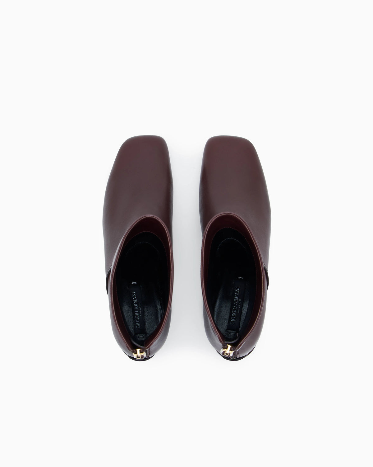 Leather ankle boots