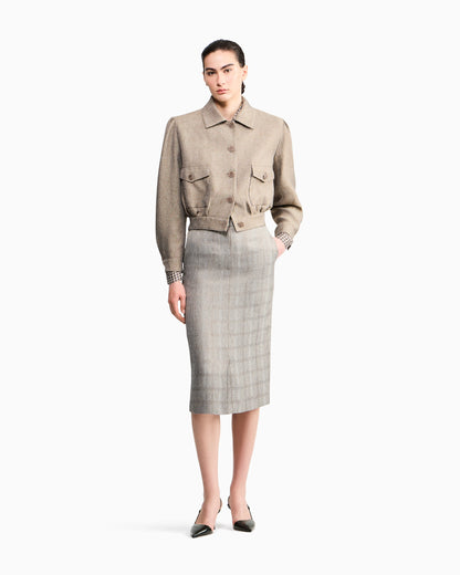 Armani/Archivio SS1983 midi skirt