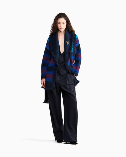 Giorgio Armani for Alanui lightweight pure virgin wool cloth waistcoat
