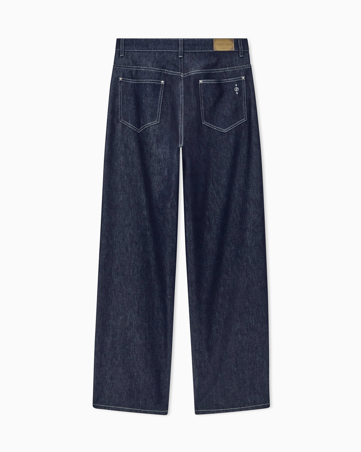 Trouser regular fit 5 pocket cotton and virgin wool denim
