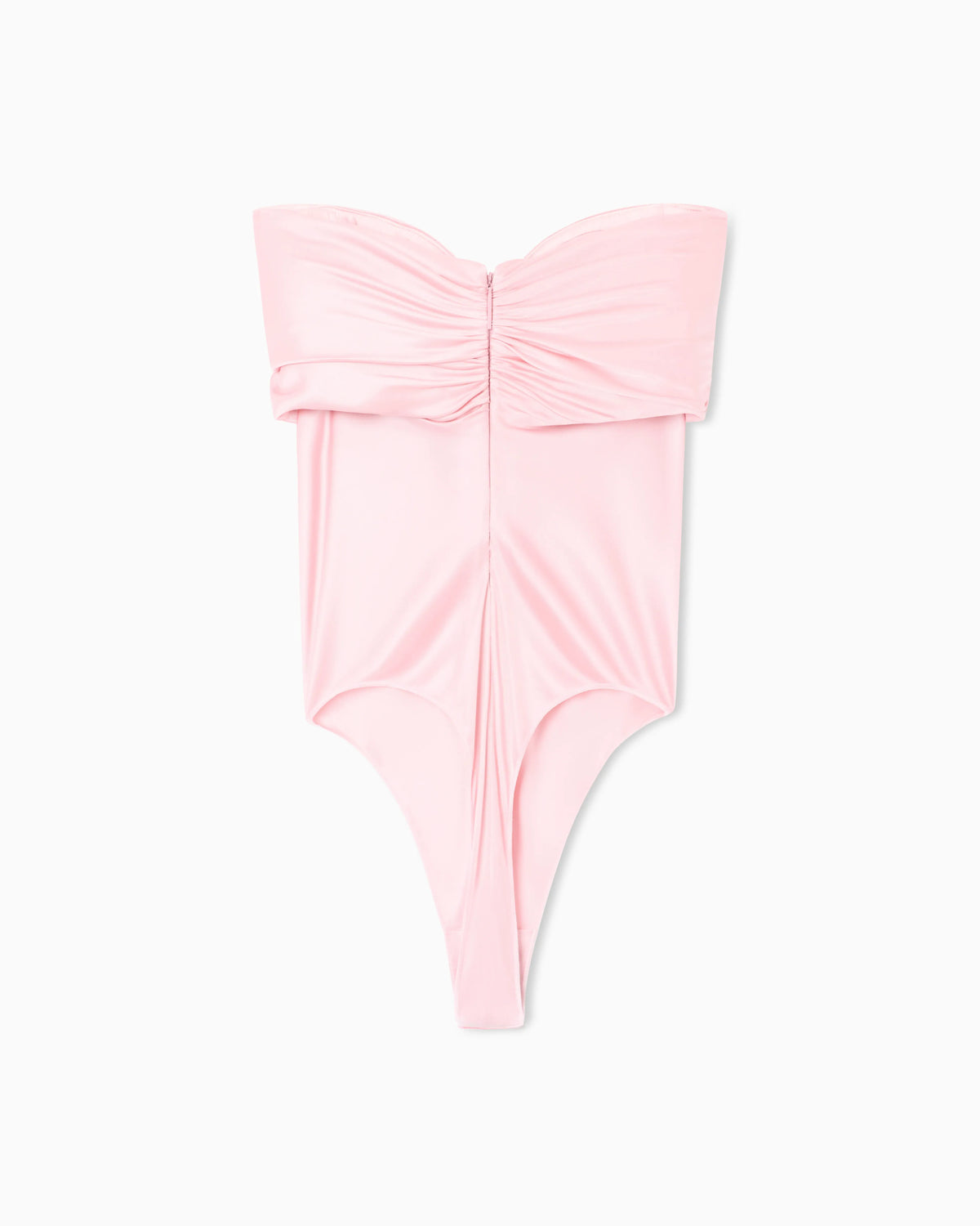 Shiny viscose jersey bodysuit
