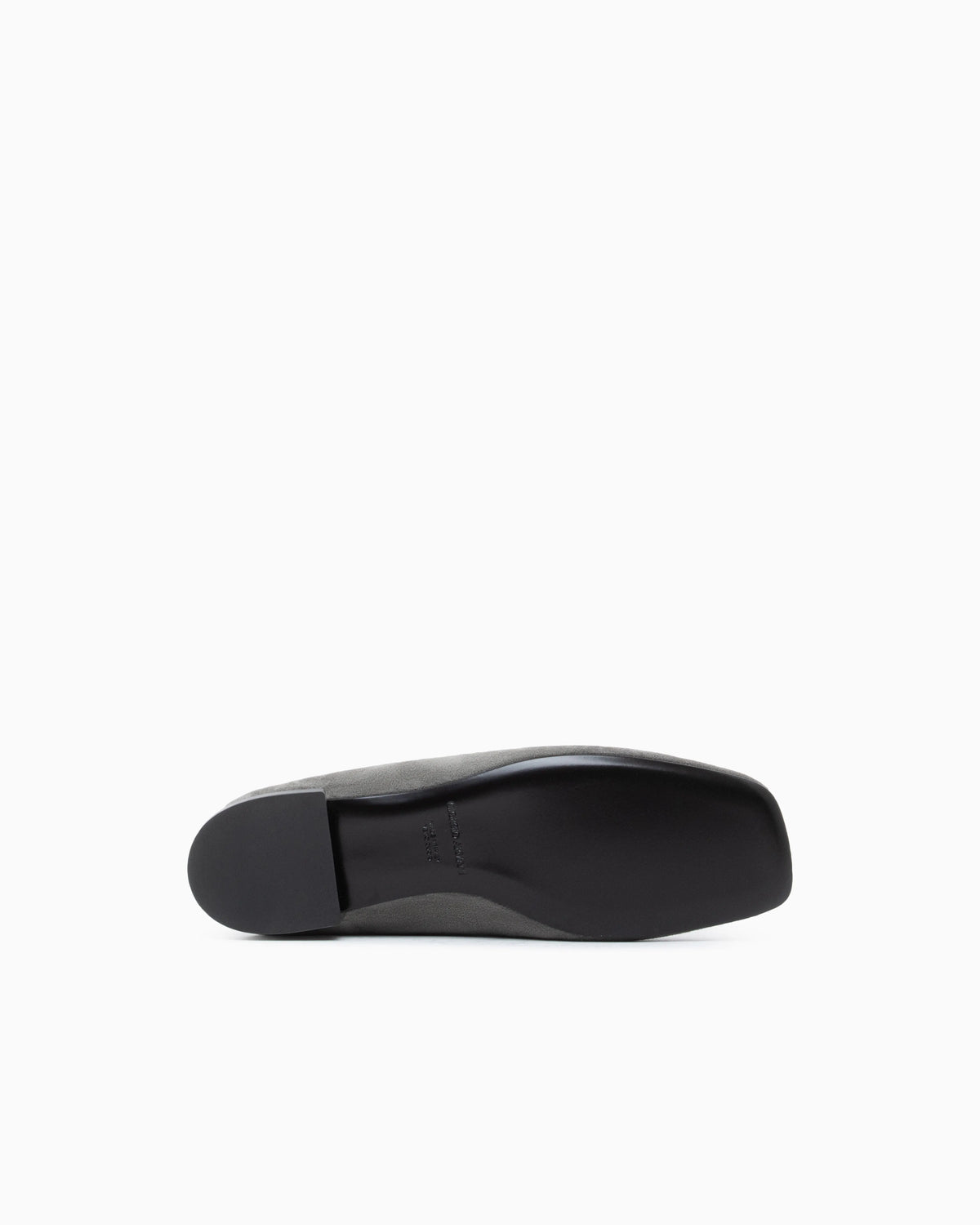Loafer in split leather with leather lining and sole