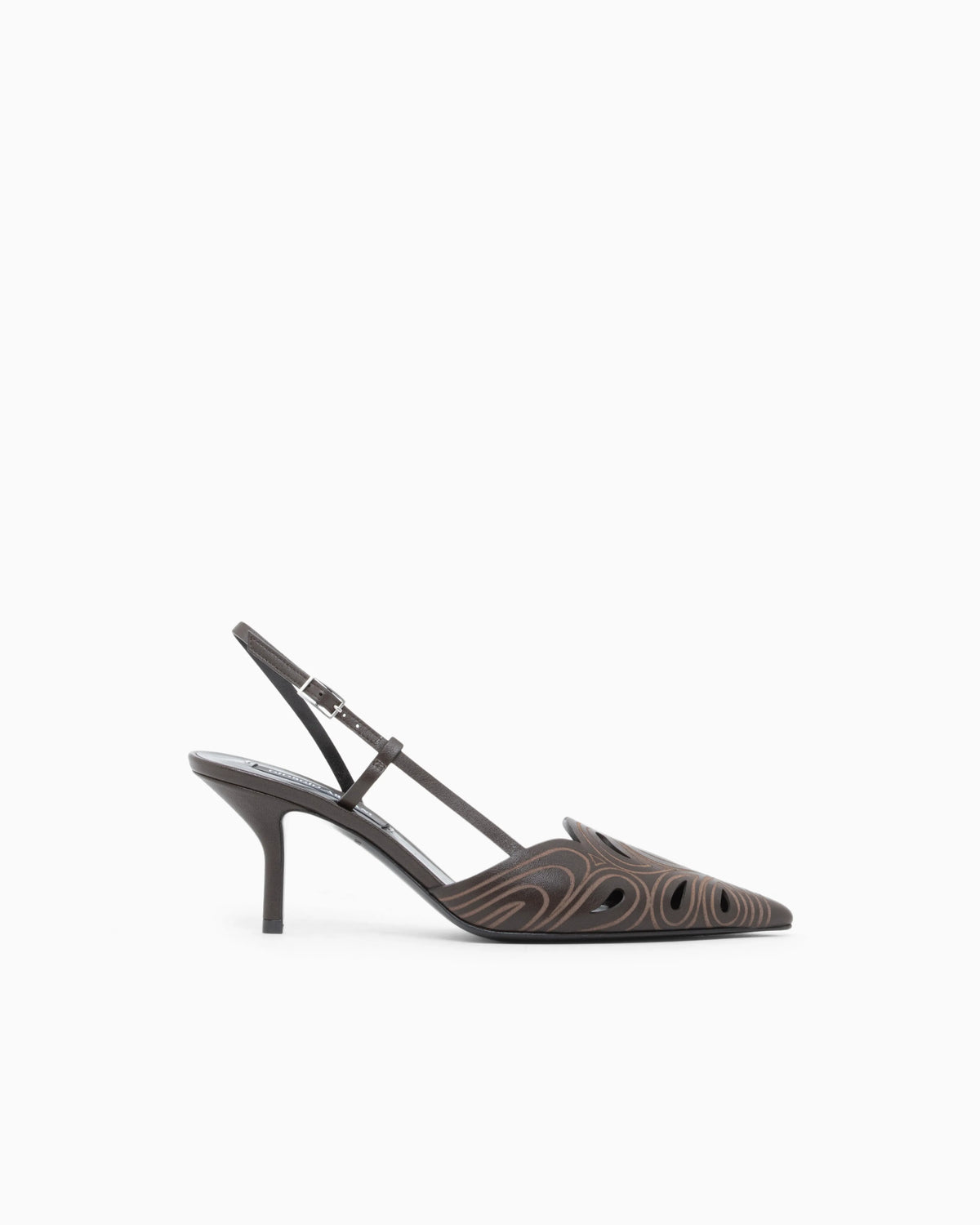 Sandals in leather