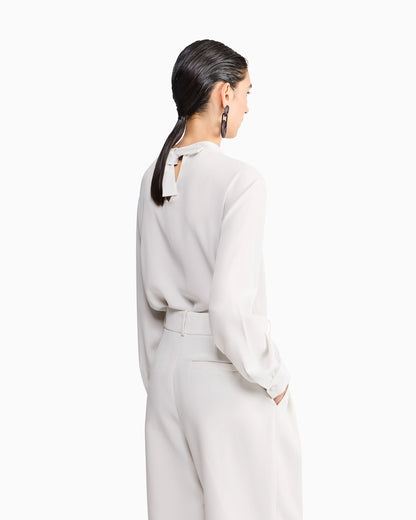 Shirt Cashmere regular fit silk triple georgette