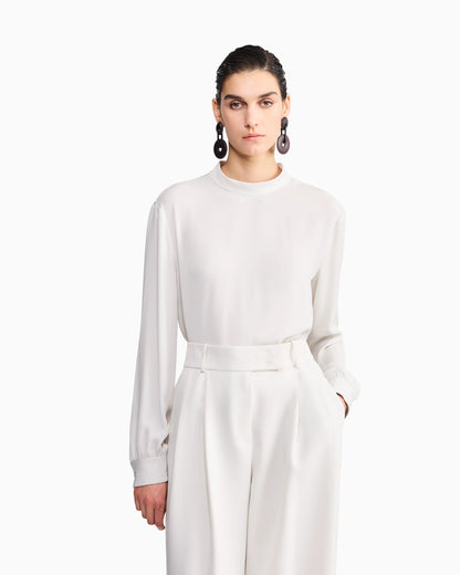 Shirt Cashmere regular fit silk triple georgette