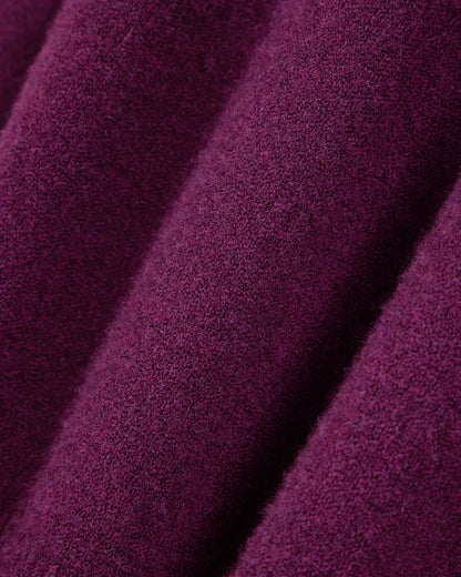 Oversized turtleneck sweater in pure cashmere jersey
