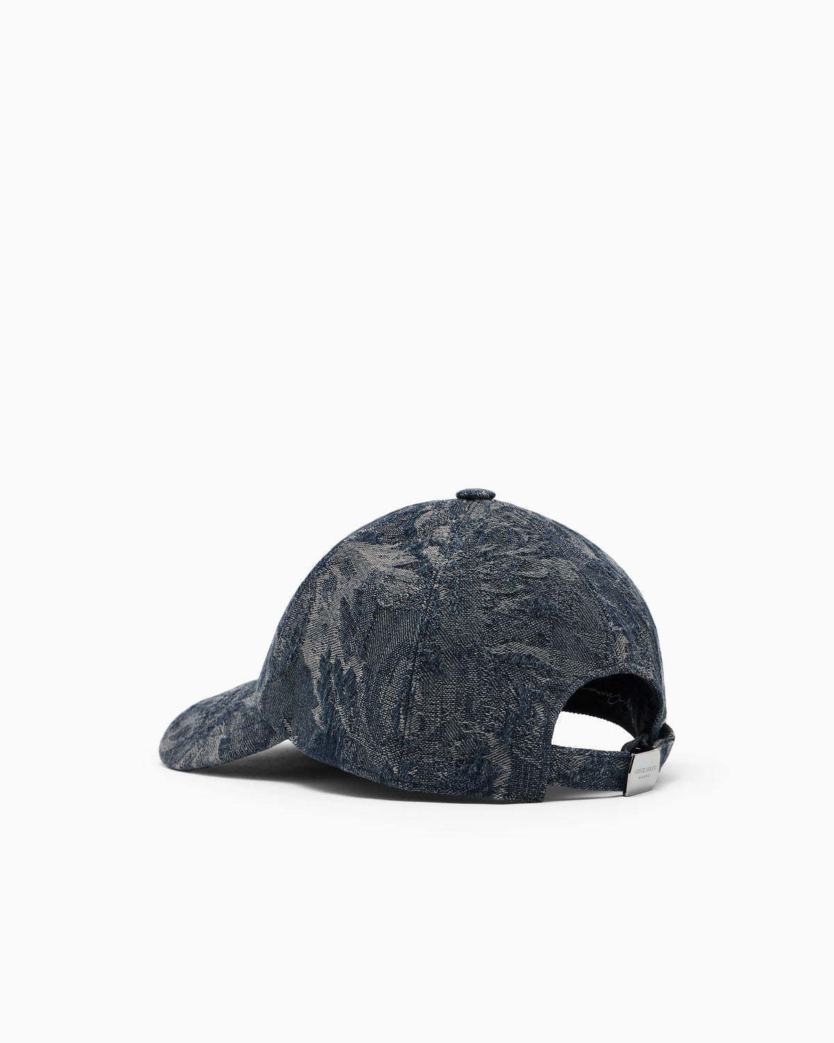 Jacquard Baseball Cap with Logo Denim Collection