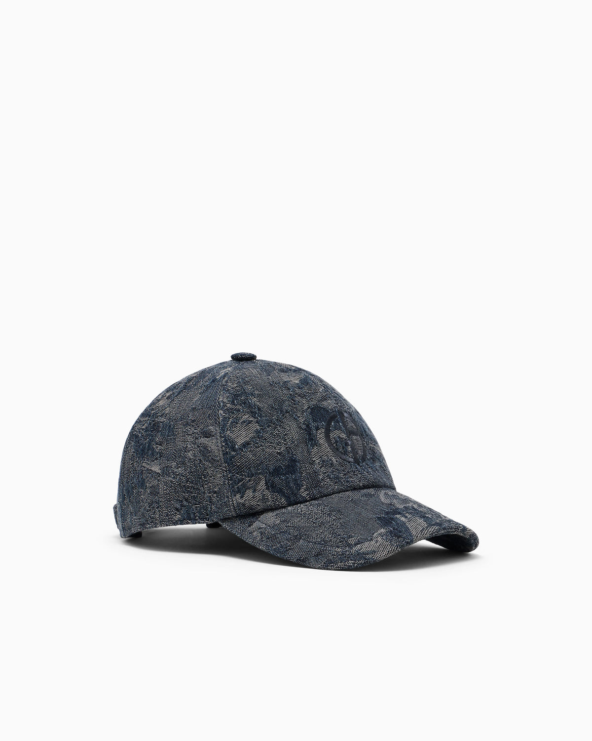 Jacquard Baseball Cap with Logo Denim Collection