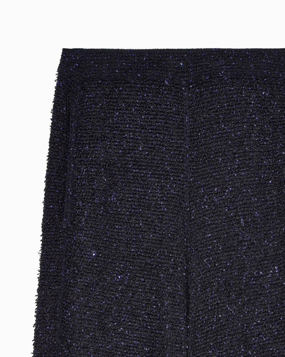 Viscose Terrycloth Pants with Metallic Fiber