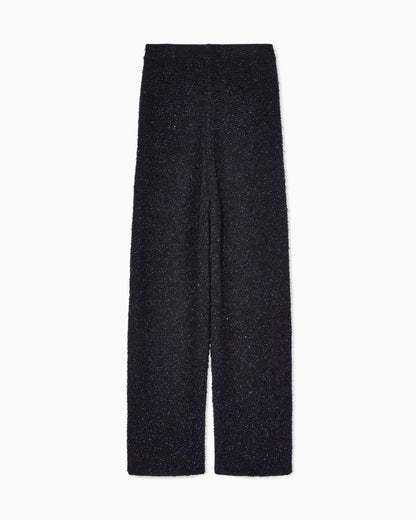 Viscose Terrycloth Pants with Metallic Fiber