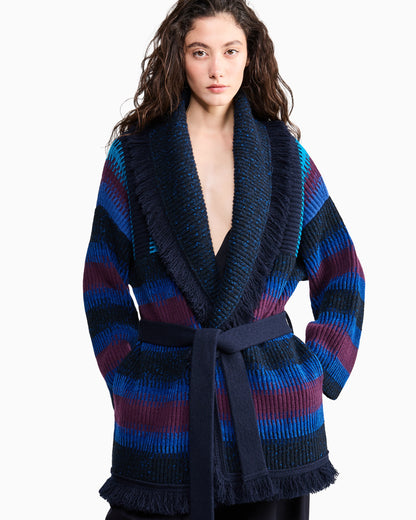 Giorgio Armani for Alanui cashmere blend cardigan