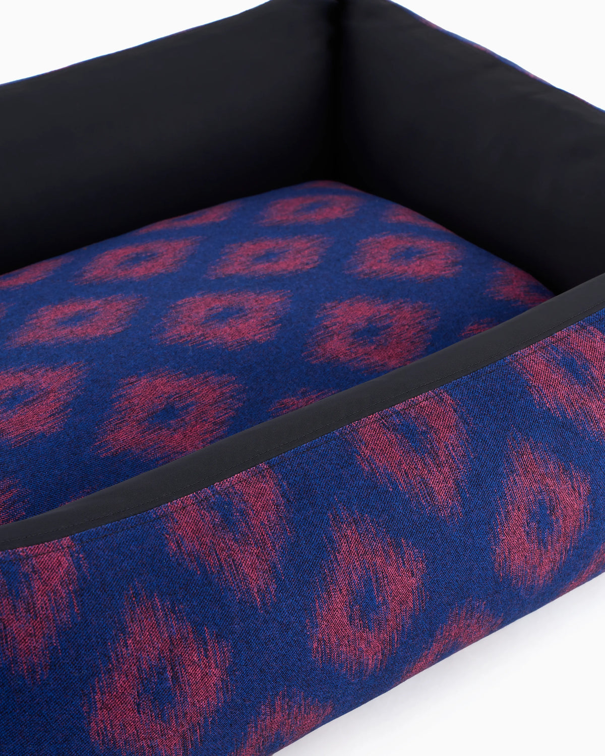 Pet bed in washable pinstriped virgin wool Poldo x Giorgio Armani