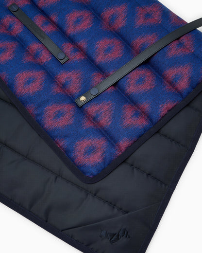 Poldo x Giorgio Armani Travel Mat in pinstriped virgin wool
