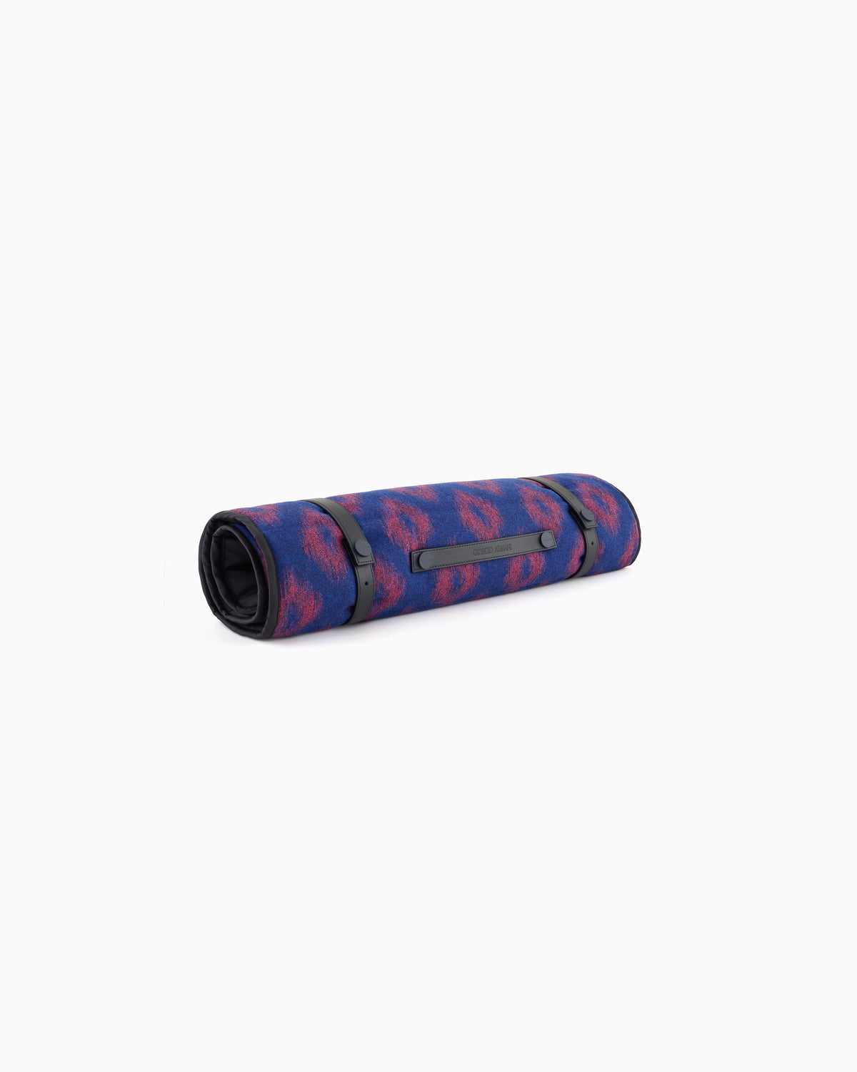 Poldo x Giorgio Armani Travel Mat in pinstriped virgin wool
