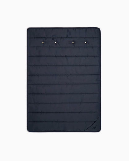 Poldo x Giorgio Armani Travel Mat in pinstriped virgin wool
