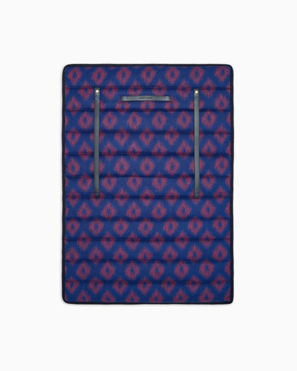 Poldo x Giorgio Armani Travel Mat in pinstriped virgin wool