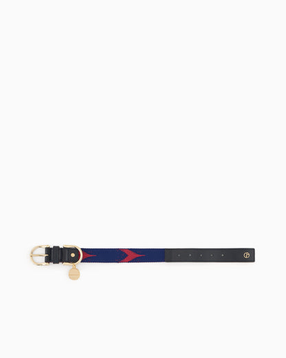Poldo X Giorgio Armani leather collar