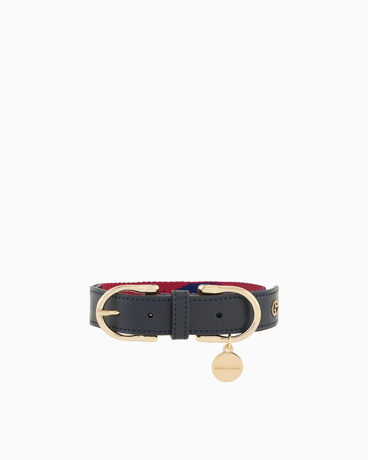 Poldo X Giorgio Armani leather collar