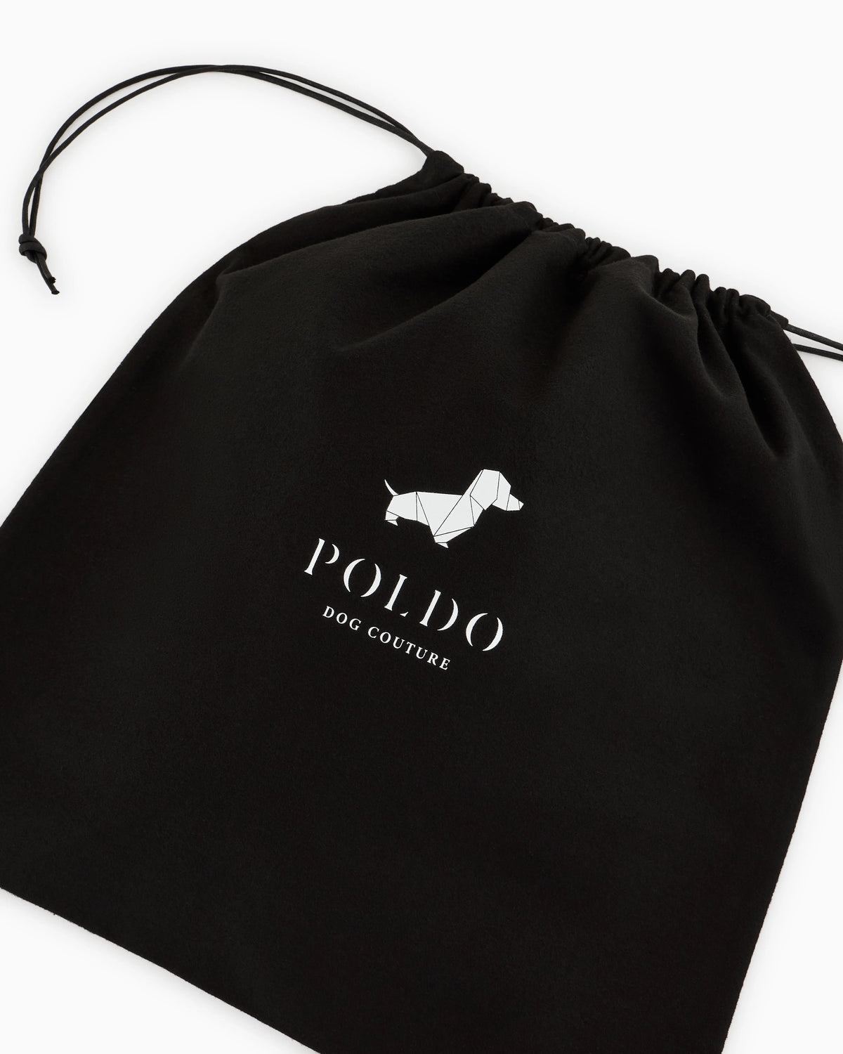 Pinstriped virgin wool and leather harness Poldo x Giorgio Armani