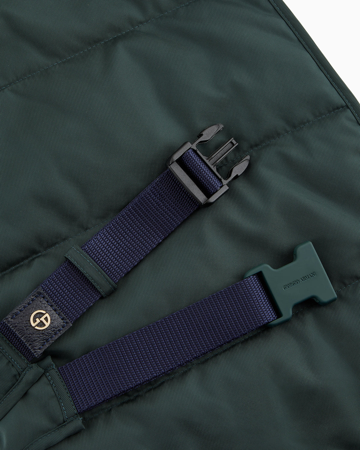 Coat overcoat for pets with padding and strap closure Poldo x Giorgio Armani