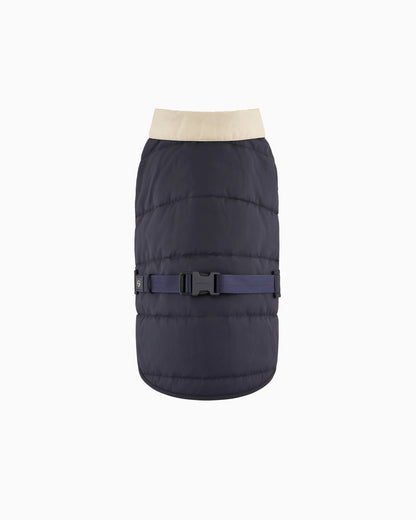 Coat overcoat for pets with padding and strap closure Poldo x Giorgio Armani