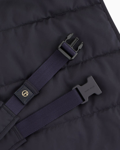 Coat overcoat for pets with padding and strap closure Poldo x Giorgio Armani
