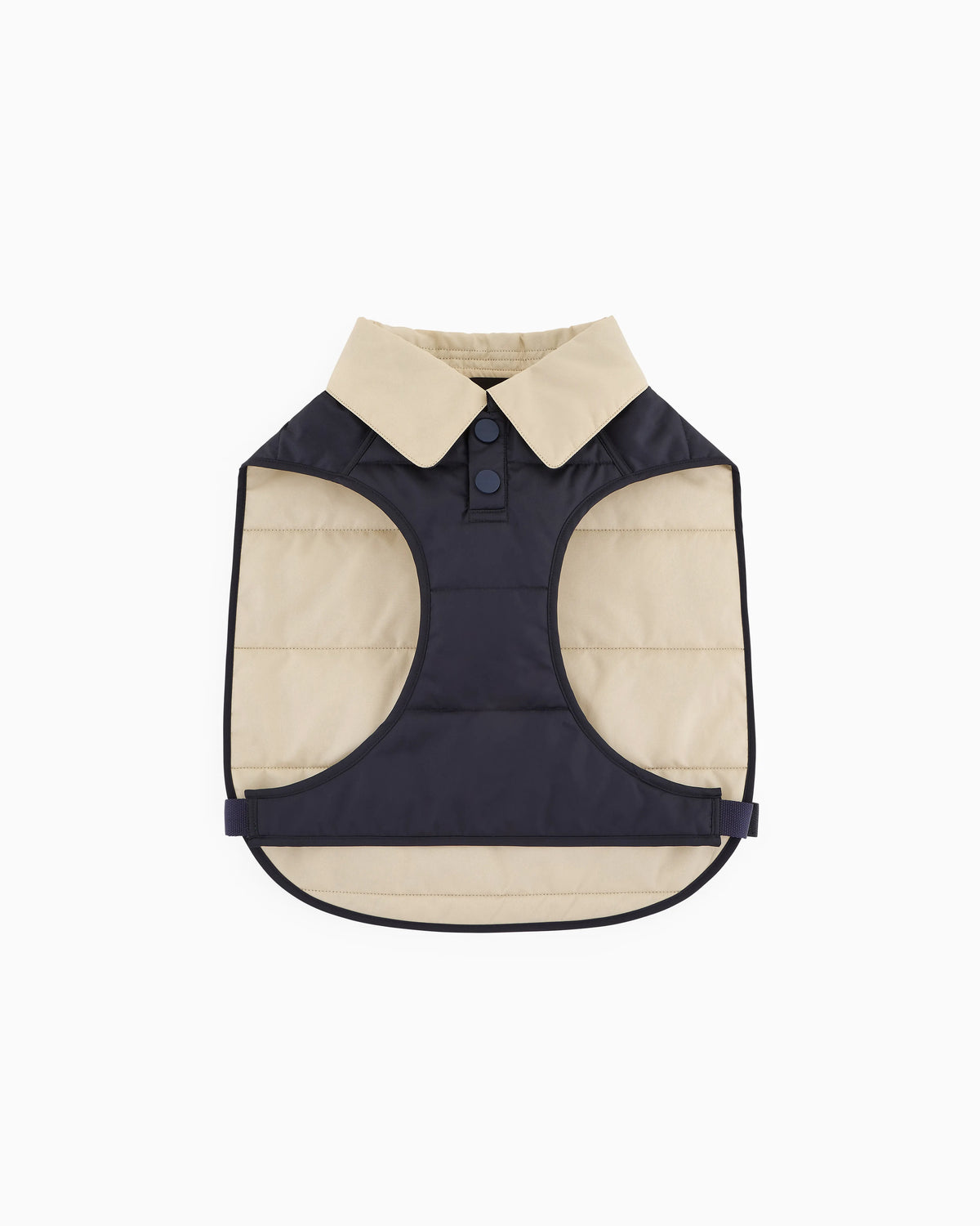 Coat overcoat for pets with padding and strap closure Poldo x Giorgio Armani